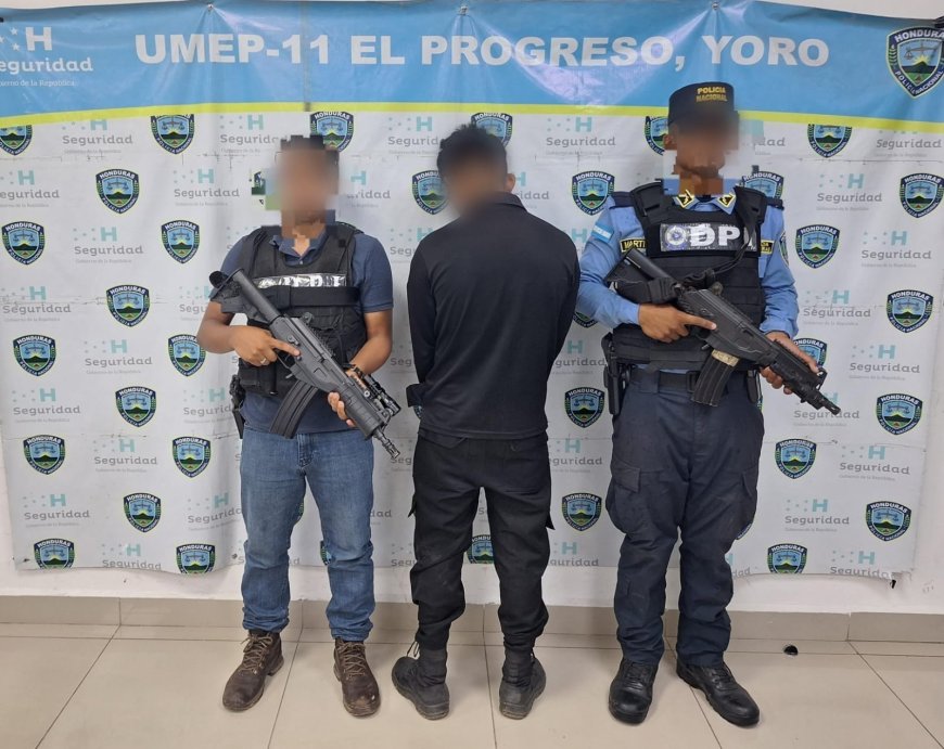 Capturan a menor por violar a su prima de 11 años en Yoro, Yoro.