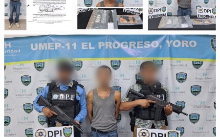 Capturan al "Pacasa" en El Progreso, Yoro