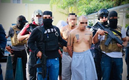 Capturan a varios pandilleros con drogas y armas en Tegucigalpa