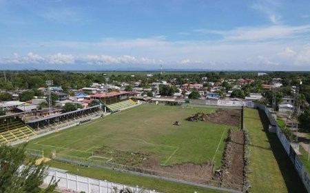 CONDEPOR retira proyecto de remodelación del estadio Humberto Micheletti de El Progreso.