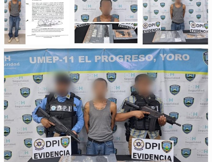 Capturan al "Pacasa" en El Progreso, Yoro