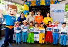 DIUNSA entrega donativo de tablets a niños de la Escuela "Froylán Turcios" de  San Antonio de Cortés