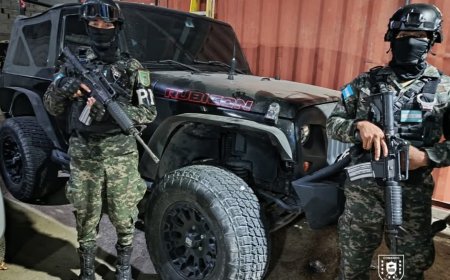 Policía Militar aseguran armas, droga y dinero tras operación en San Pedro Sula