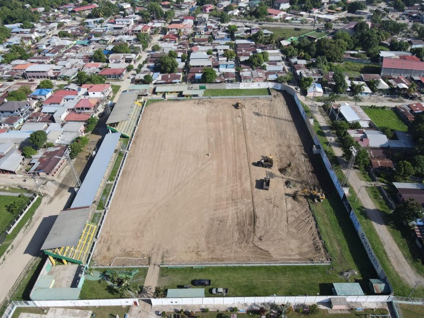 Los progreseños también tendrán un estadio con grama híbrida