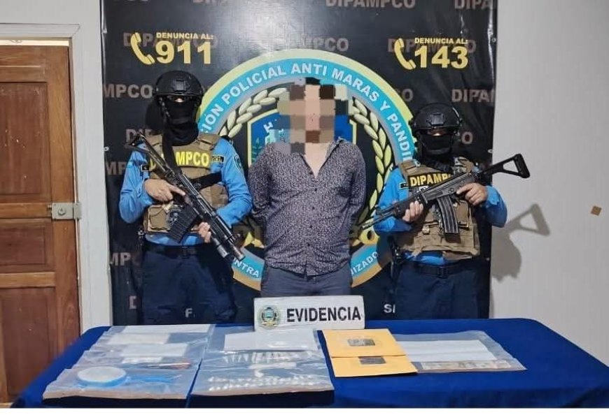 Capturan a dos con supuesta droga en Copán
