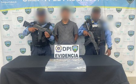 Capturan a presunto pandillero en El Progreso, Yoro