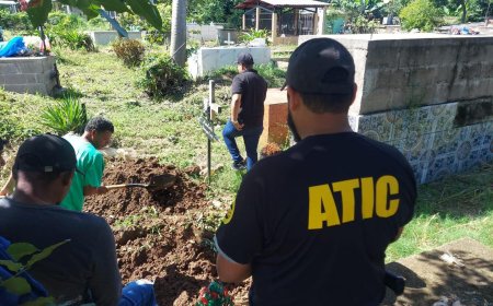 Exhuman restos de dos jovenes que fueron detenidos por la Policia y aparecieron muertos dias después en Sulaco y Yoro en Yoro