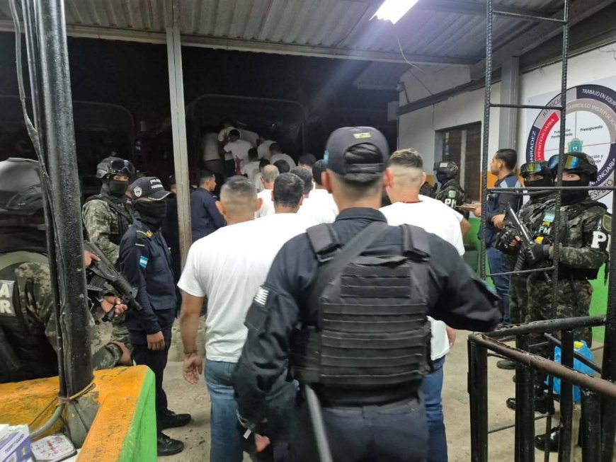 Simulacro de inundación en el penal de El Progreso, Yoro