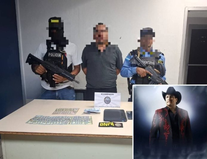 Policia de Honduras captura a piloto de cantante mexicano en el Tocontin, Tegucigalpa