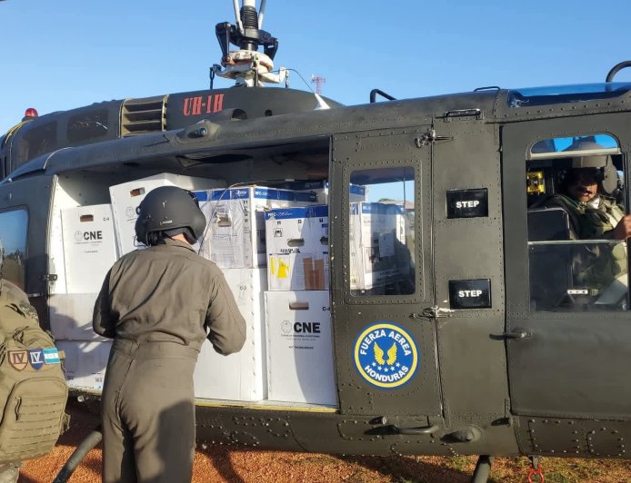 Secretaria de Defensa Nacional ha logrado ya la entrega de un 95% de las maletas electorales.