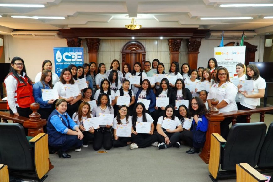 CDE MIPYME Valle de Sula y Cruz Roja Hondureña presentan Proyecto Reinicia.