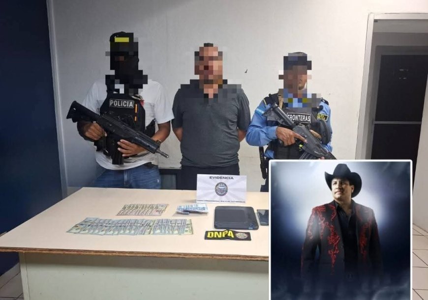 Policia de Honduras captura a piloto de cantante mexicano en el Tocontin, Tegucigalpa