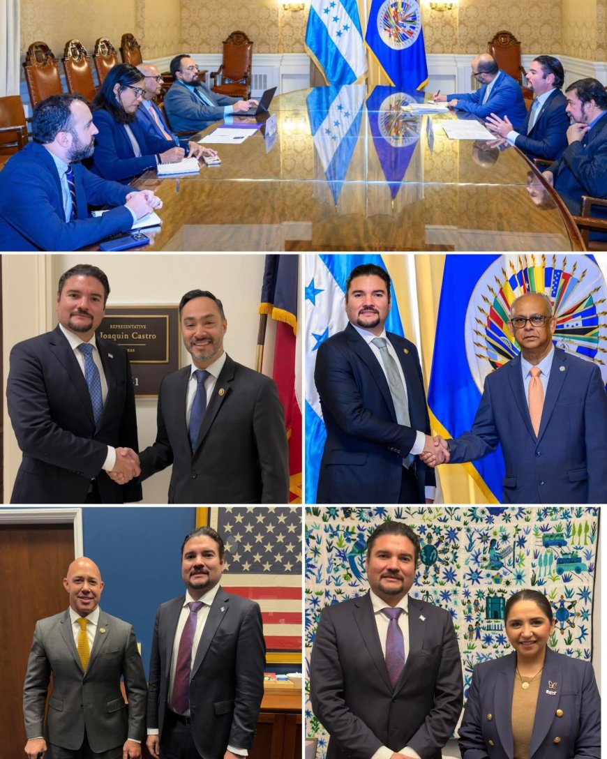 Canciller de Honduras participa en reunión en Estados Unidos