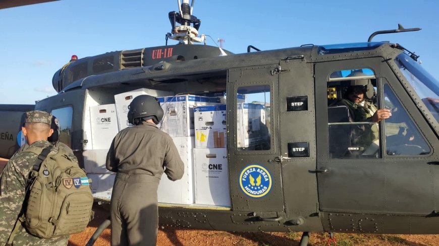 Secretaria de Defensa Nacional ha logrado ya la entrega de un 95% de las maletas electorales.