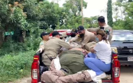 Ceibeño de 618 libras muere de infarto en una clínica privada