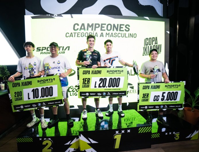 Sportia Pádel Club celebra su primer aniversario con espectacular final de la Copa Xiaomi