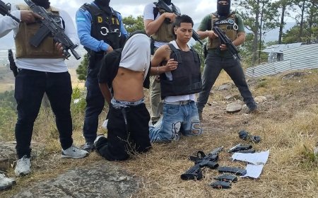 DIPAMPCO capturo a 2,581 miembros de bandas delictivas en 2025 en Honduras