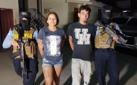 Capturan a supuestos pandilleros con droga en Tegucigalpa