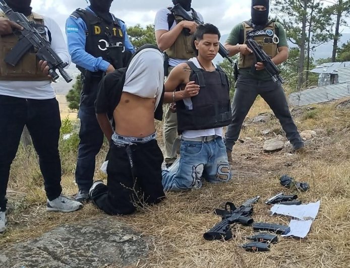 DIPAMPCO capturo a 2,581 miembros de bandas delictivas en 2025 en Honduras
