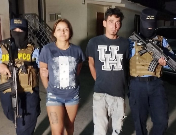 Capturan a supuestos pandilleros con droga en Tegucigalpa