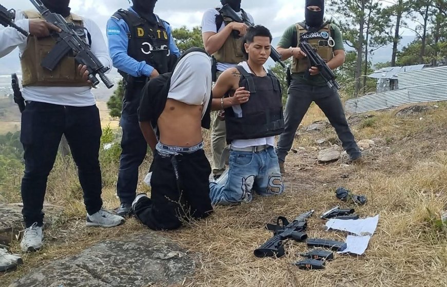 DIPAMPCO capturo a 2,581 miembros de bandas delictivas en 2025 en Honduras