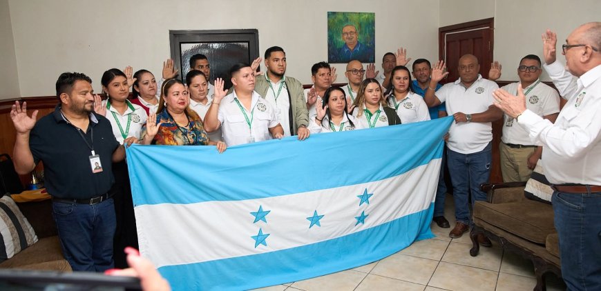 Juramentan el Comité de la Feria Patronal de Choloma