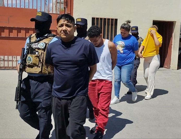 Capturan a supuestos extorsionadores en Comayagua