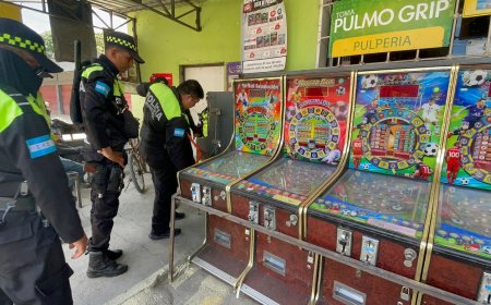 Alcaldia decomisa maquinas traga monedas en El Progreso, Yoro