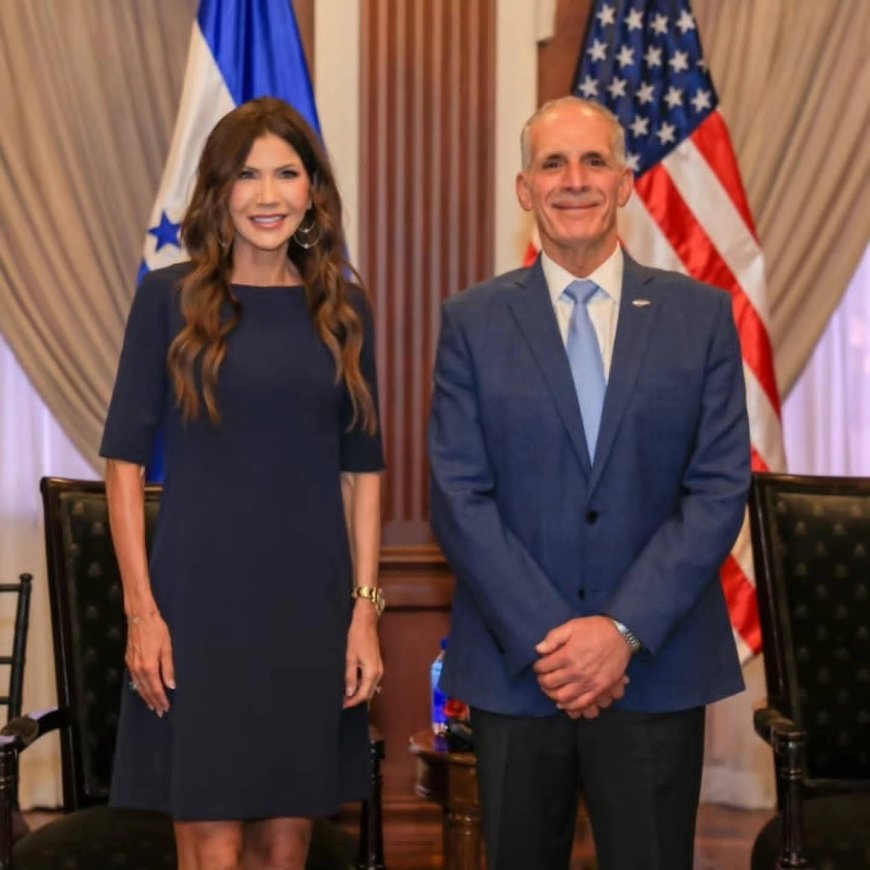 Con reunión con Kristi Noem, presidente Asfura fortalece alianza con EE.UU.
