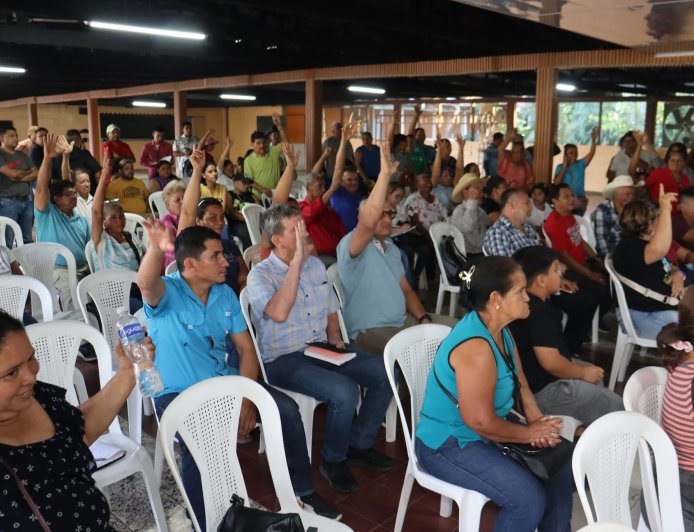 Eligen nueva directiva de la Federación de Patronatos de Villanueva, Cortés