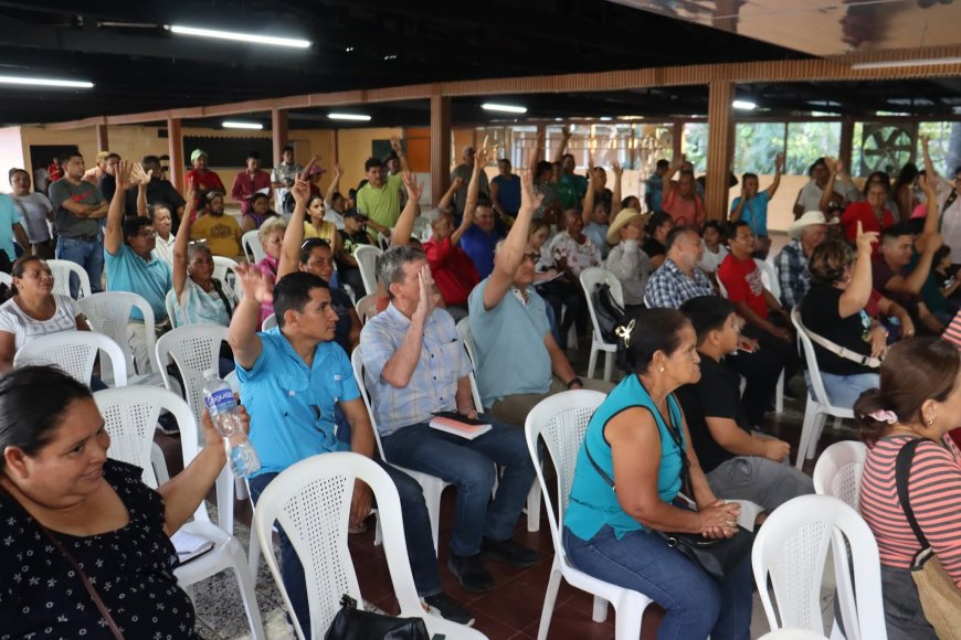 Eligen nueva directiva de la Federación de Patronatos de Villanueva, Cortés