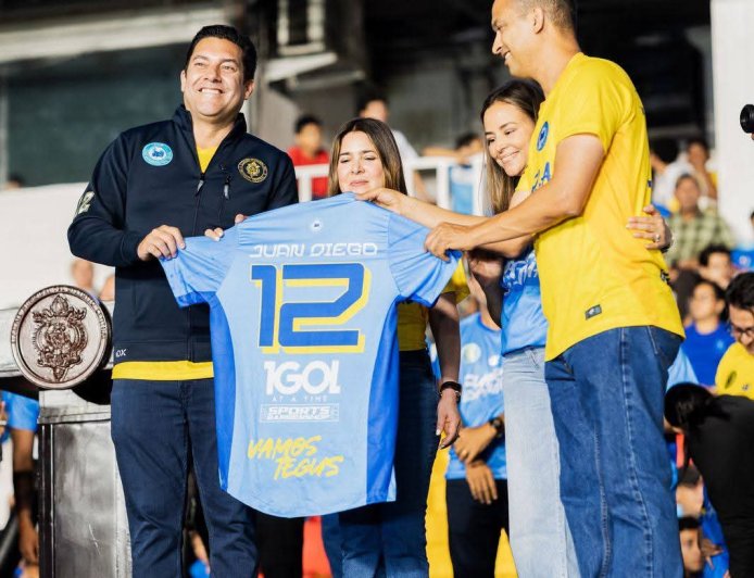 Alcalde capitalino firma importante convenio en apoyo al deporte