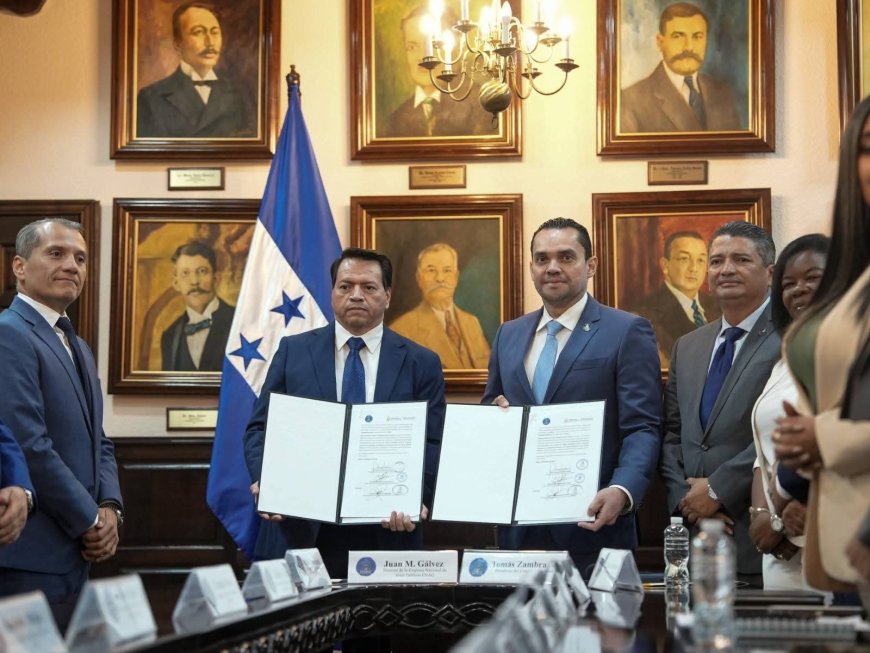 Congreso Nacional y la ENAG firman convenio que dará acceso gratis a leyes publicadas en La Gaceta