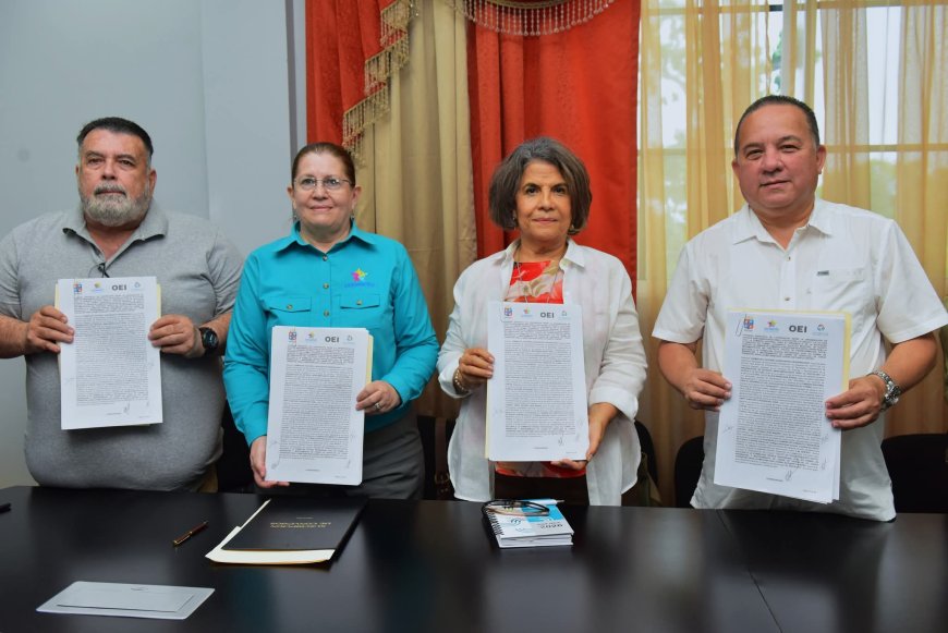 Firman importante convenio para beneficiar a la juventud con educación técnica y empleabilidad