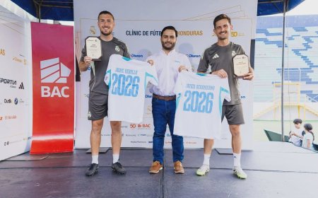 DIUNSA celebró la clausura de los Clinics de la Fundación Real Madrid en el Estadio Francisco Morazán, en San Pedro Sula