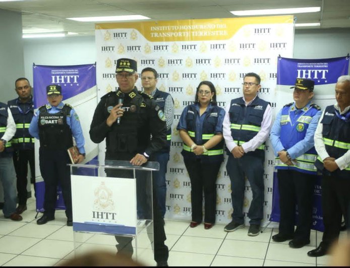 IHTT lanza Operación Ruta Segura en transporte publico