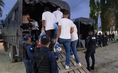 39 privados de libertad del penal de El Progreso son trasladados a otros penales.