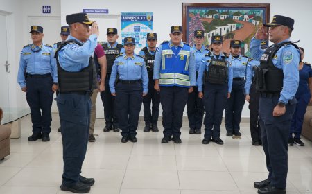 Asume nuevo jefe de la UMEP11 en El Progreso, Yoro