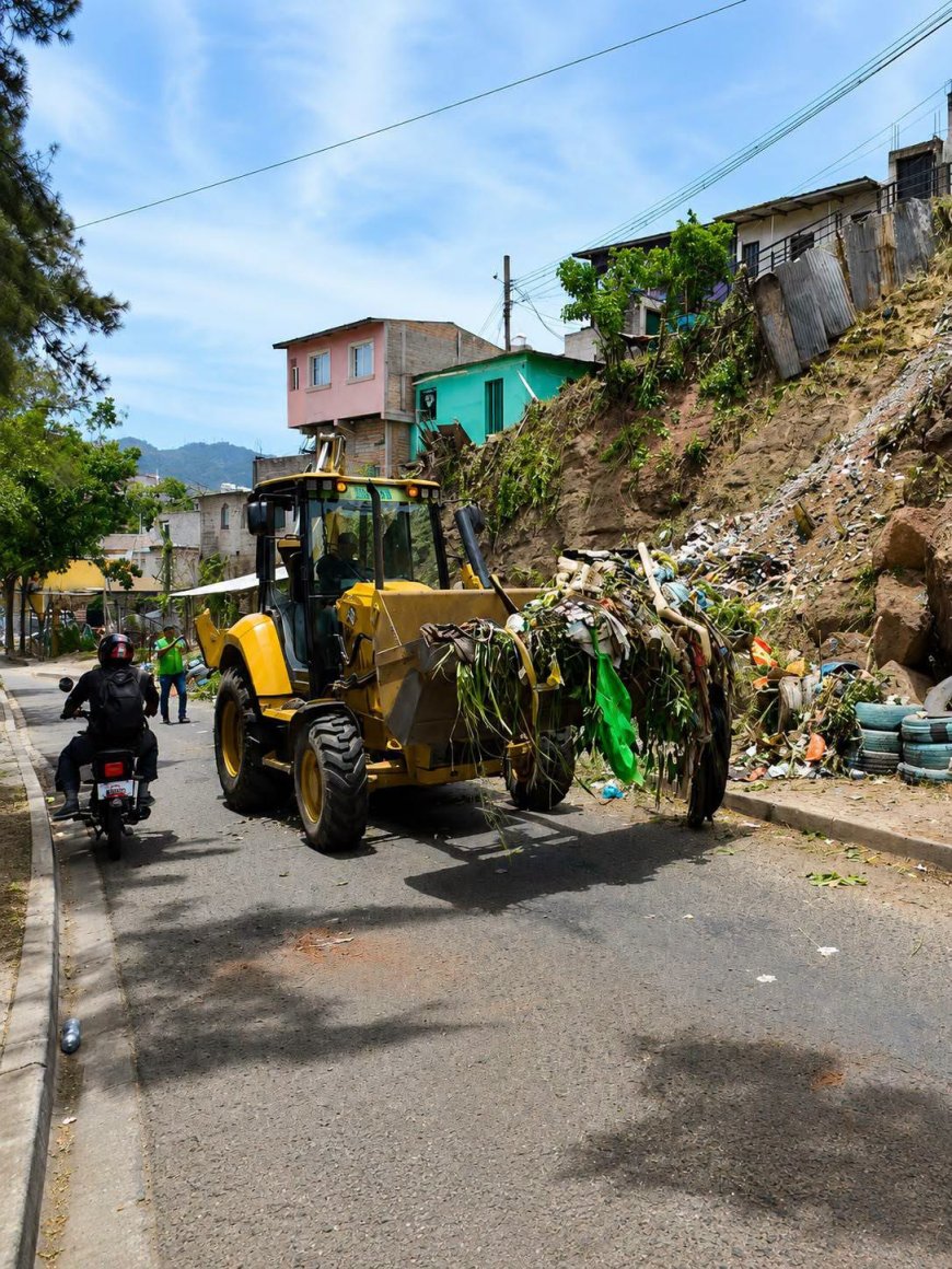 Alcaldia de Tegucigalpa desarrolla mega operativo de limpieza