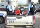 Capturan a dos sujetos con armas y chelecos en El Progreso, Yoro