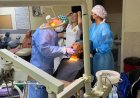 Municipalidad y la UNAH-Cortés ayudan a adultos mayores porteños con prótesis dentales