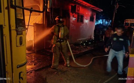 Anciana de 96 años muere en incendio de su vivienda en San Manuel, Cortés