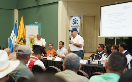 Socializan obras de mitigación de inundaciones en El Protreso, Yoro