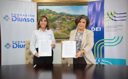 OEI y Fundación Diunsa firman convenio de cooperación para impulsar iniciativas de educación, inclusión y desarrollo social en Honduras