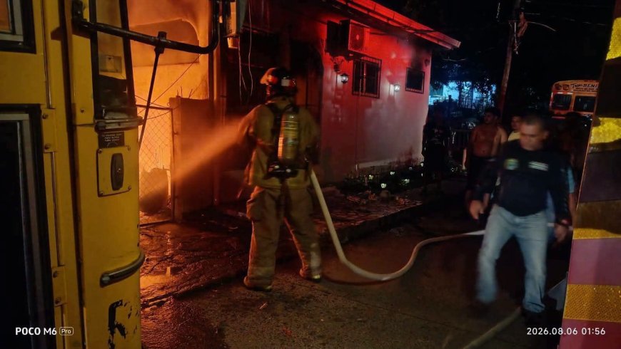 Anciana de 96 años muere en incendio de su vivienda en San Manuel, Cortés