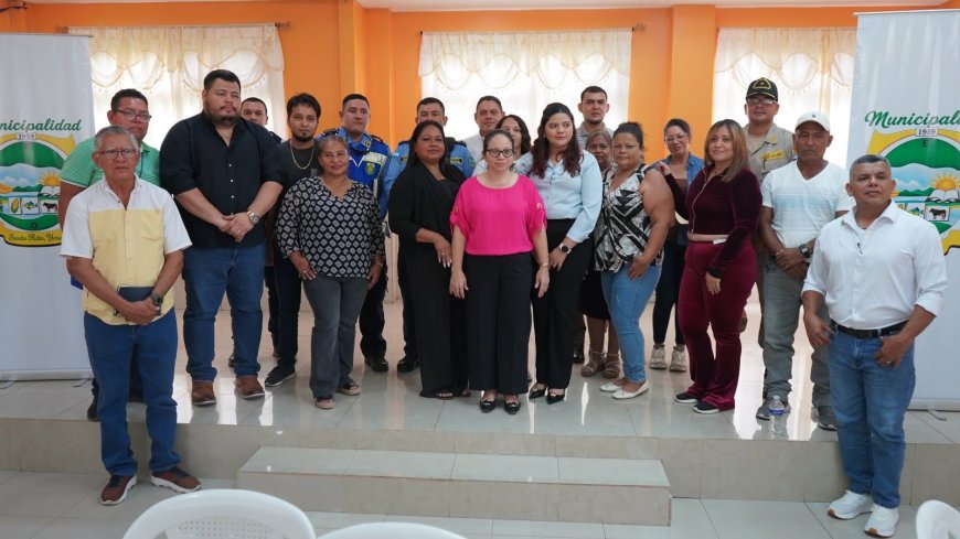 Conforman la Comisión Vial Municipal en Santa Rita, Yoro