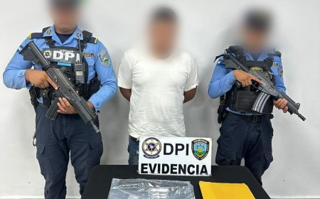 Capturan a supuesto distribuidor de droga en El Progreso, Yoro