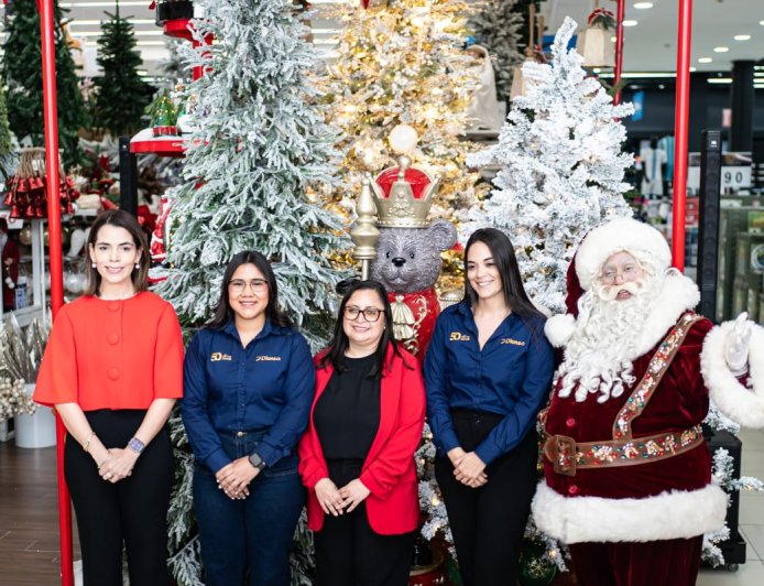 Diunsa da la bienvenida a la Navidad en el marco de sus 50 años de fundación