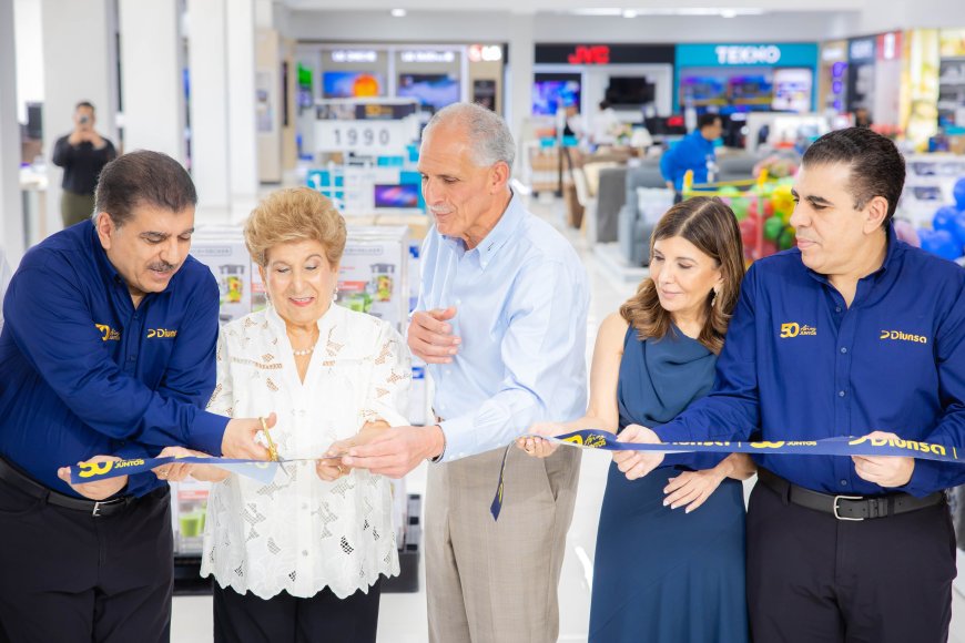 Sanpedranos reciben con alegria la nueva tienda "Diunsa 7 Calle"