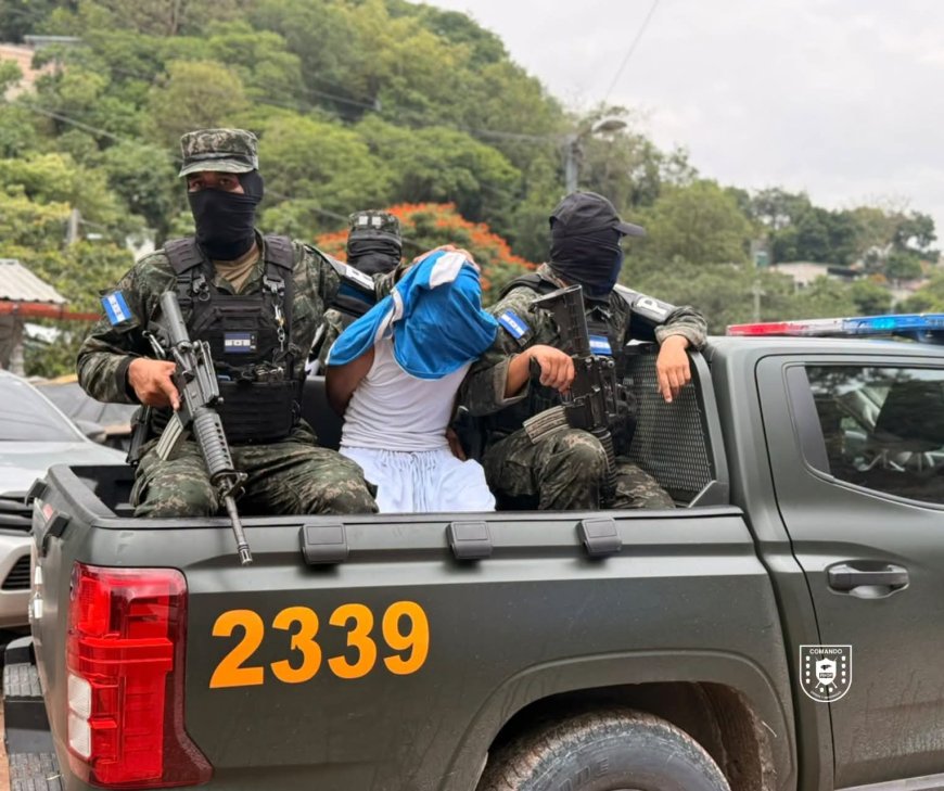 Capturan al "Moisa" en Tegucigalpa